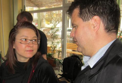 Nina Waskowski und Jürgen Dusel